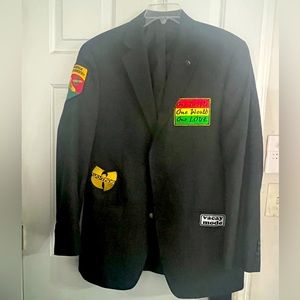 Vintage Upcycled Suit Jacket!